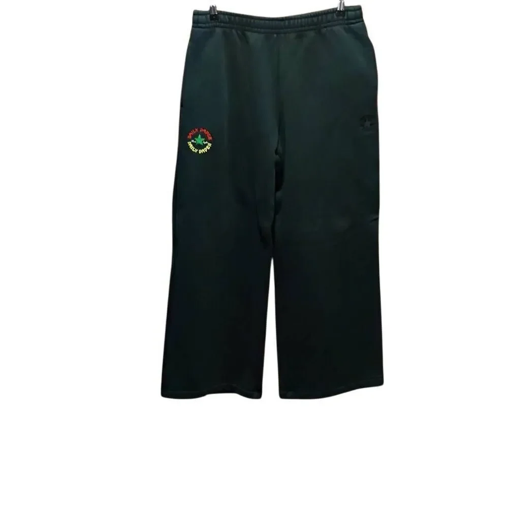 Converse Chuck Taylor Daily Paper Athletic Pants Small Black